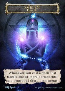 Emblem Dack Fayden Token Magic: the Gathering (Токен) GnD Cards