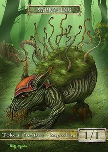 Saproling #1 Token Magic: the Gathering (Токен) GnD Cards