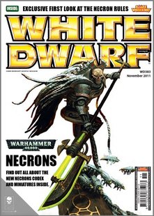 Журнал "White Dwarf" 11/2011 November WD383. Журнал від Games Workshop про Warhammer (англійською мовою)