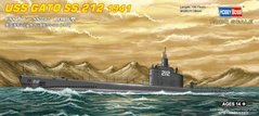 1/700 USS GATO SS-212 зразка 1941 року (HobbyBoss 87012), збірна модель