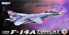 1/72 Самолет F-14A Tomcat ВМФ США (Great Wall Hobby L-7206), сборная модель