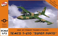 Pro Resin R72-034 Temco T-610 "Super Pinto" USAF Jet Primary Trainer Attacker 1/72