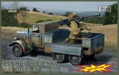 1/35 Einheitsdiesel с 3,7-см зенитной пушкой Breda (IBG Models 35005) сборная модель