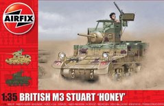 1/35 M3 Stuart "Honey" британский легкий танк (Airfix A-1358) сборная модель
