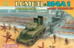 LCM(3) + M4A1 Sherman с глубоководными насадками на МТО 1:72