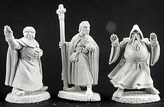 Reaper Miniatures Dark Heaven Legends - Townsfolk:Clergymen (3) - RPR-2950