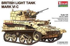 1/35 Mark VI C британский легкий танк (Vulcan 56009) сборная модель