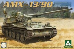 1/35 AMX-13/90 French Light Tank легкий танк (Takom 2037) сборная модель