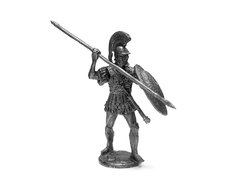 54мм Гоплит, IV век до нашей эры, коллекционная оловянная миниатюра