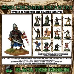 Рыцари 2-ого крестового похода (2nd Crusade Warpack) (30 шт) 28 мм, Black Tree Design BLTR-WP1033