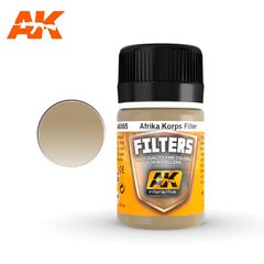 Фильтр светло-коричневый для песочного, 35 мл (AK Interactive AK 065 Filter Light Brown for Desert Yellow)