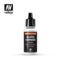 Лак глянсовий акриловий, 17 мл (Vallejo Model Color 70510) Gloss Varnish