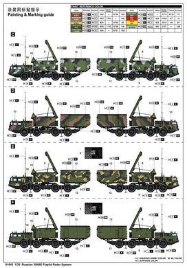1/35 Радиолокационная система 30Н6Е комплекса С-300 (Trumpeter 01043) сборная модель
