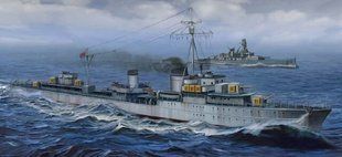 1/700 Немецкий эсминец Zerstоrser Z-43 1944 года (Trumpeter 05789) сборная модель
