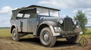 1/72 Kfz.16 германский штабной автомобиль (ACE 72259), сборная модель