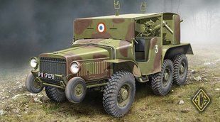1/72 W15T-CC (6x6) французская противотанковая тачанка (ACE 72537), сборная модель
