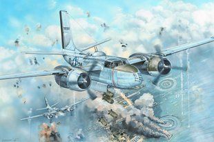 1/32 A-26B Invader американский штурмовик (Hobbyboss 83213), сборная модель