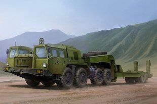 1/35 Тягач МАЗ-7410 с полуприцепом ЧМЗАП-5247Г (Trumpeter 01056), сборная модель