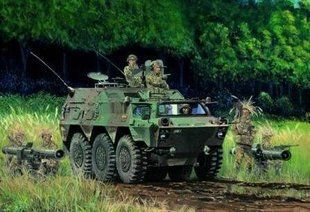 1/35 JGSDF Type 82 японский командирский БТР (Trumpeter 00326) сборная модель