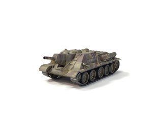 1/72 САУ СУ-122, серія "Русские танки" від DeAgostini, готова модель (без журналу та упаковки)