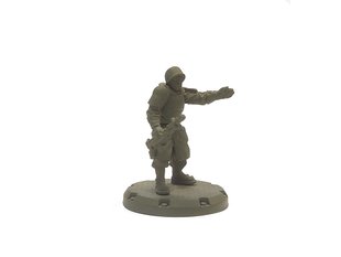 30mm The "Recon Boy", Recon Rangers Squad, мініатюра DUST Tactics, пластикова нефарбована