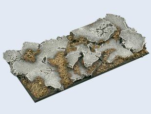 MicroArt Studio Bases - Ruins Base, Chariot 50x100mm (1) - MNART-BB01S06A