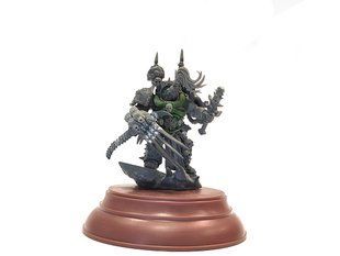 Лорд космодесанту Хаоса, конверсія, мініатюра Warhammer 40k (Games Workshop), пластикова