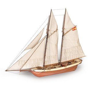 Artesania Latina Испанская шхуна "Мистраль" (Mistral) 1:60 (22419)