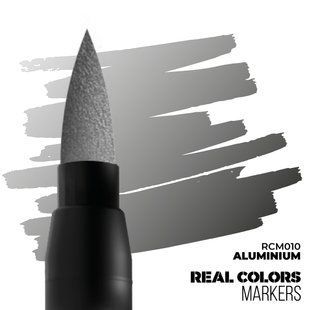 Маркер Aluminium, серія AK Interactive Real Colors Markers, акрилові (RCM010)