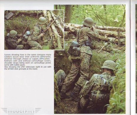 Монография "German infantry in WWII. WarMachines #16. Military photo file" Verlinden Publications (на английском языке)