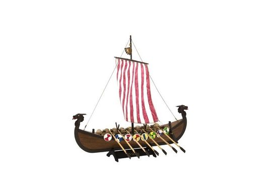 1/75 Дракар вікінгів, збірна дерев'яна модель (Artesania Latina 19001 Viking ship)