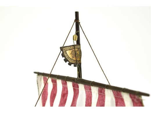 1/75 Дракар вікінгів, збірна дерев'яна модель (Artesania Latina 19001 Viking ship)