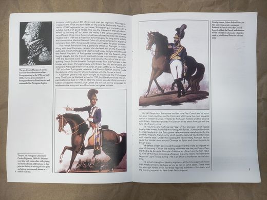 Журнал "Cavalry of the Napoleonic Wars №25: Portuguese Cavalry" by Del Prado Publishers and Osprey Publishing (англійською мовою)