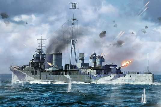 1/700 HMS Colombo легкий крейсер Королівського ВМФ Великої