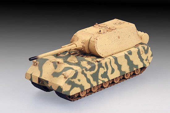 1/72 Pz.Kpfw.VIII Maus німецький надважкий танк (Trumpeter 07446), збірна модель
