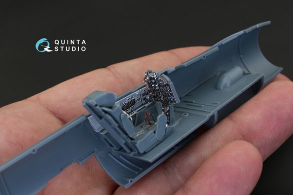 1/48 Обьемная 3D декаль для МиГ-21ПФМ (серые панели), интерьер, для моделей Eduard (Quinta Studio QD48129)