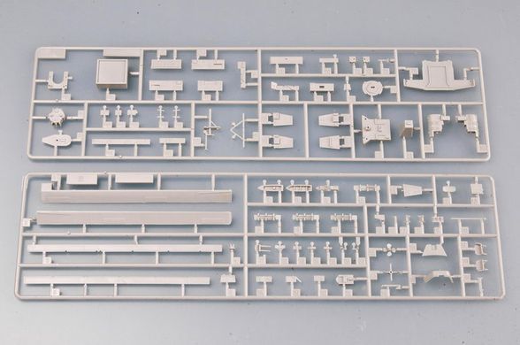 1/700 Командний корабель USS Blue Ridge LCC-19 флагман Сьомого флоту США (Trumpeter 05715), збірна модель