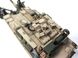 1/35 Танк M1A1 Abrams з колійним мінним тралом, готова модель, авторська робота