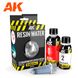 Рідина Resin Water для створення води, двокомпонентна епоксидна смола, 375 мл (AK Interactive AK8043 Diorama Series)