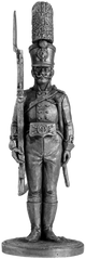 54 мм Унтер-офіцер гренадерського батальйону Єлецького мушкетерського полку, Россія 1805-07 років (EK Castings NAP-07), колекційна олов'яна мініатюра