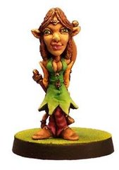Fenryll Miniatures - Naheulbeuk character : Female Elf - FNRL-NAE