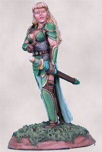 Elmore - Female Elven Fighter with Long Sword - Dark Sword DKSW-DSM1146