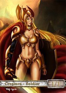 Soldier #6 Token Magic: the Gathering (Токен) GnD Cards