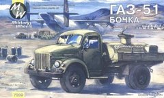 РАРИТЕТ 1/72 ГАЗ-51 цистерна (Military Wheels 7209) сборная модель
