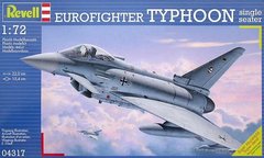 1/72 EF-2000 Eurofighter Typhoon многоцелевой истребитель (Revell 04317) сборная модель