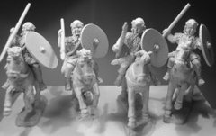 Gripping Beast Miniatures - Mounted Auxiliary Command (4) - GRB-IMPC1