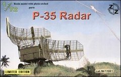 1/72 П-35 советский радар (ZZ Modell 72001) смола + травление