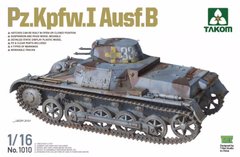 1/16 Pz.Kpfw.I Ausf.B немецкий легкий танк (Takom 1010), сборная модель