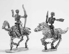 Mirliton Miniatures - Миниатюра 25-28 mm Fantasy - Skeleton Cavalry with bow and javelin - MRLT-UD018