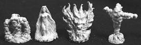 Reaper Miniatures Dark Heaven Legends - Lesser Elementals (4) - RPR-2538